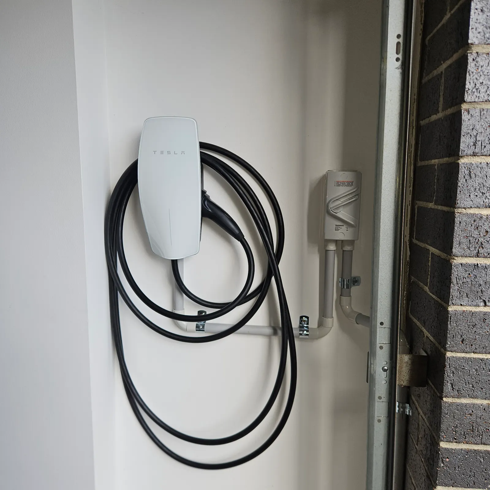 Tesla Charger: ev charger installations by AZ Electrical, Melbourne